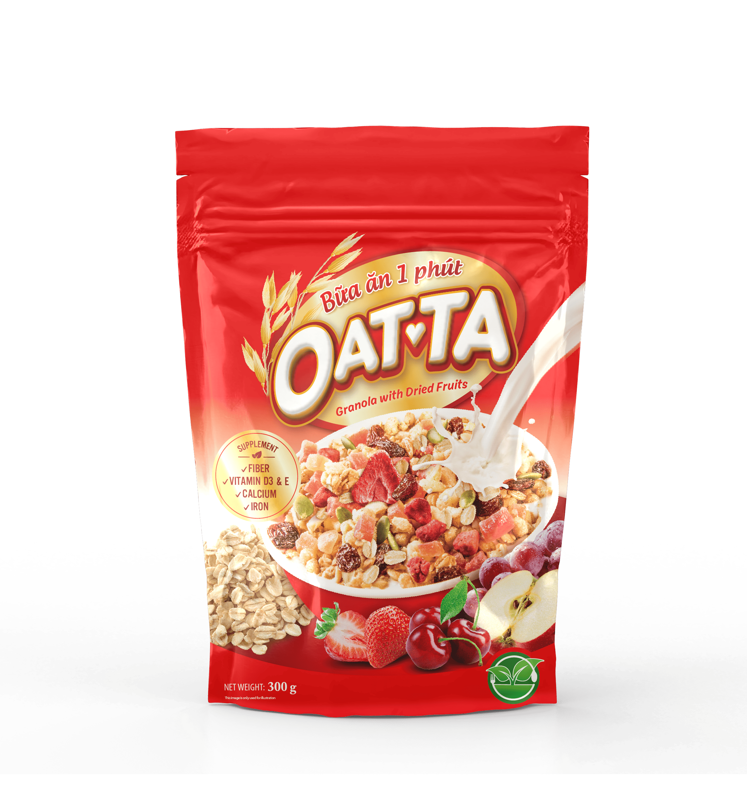 granola with dried fruit 300g