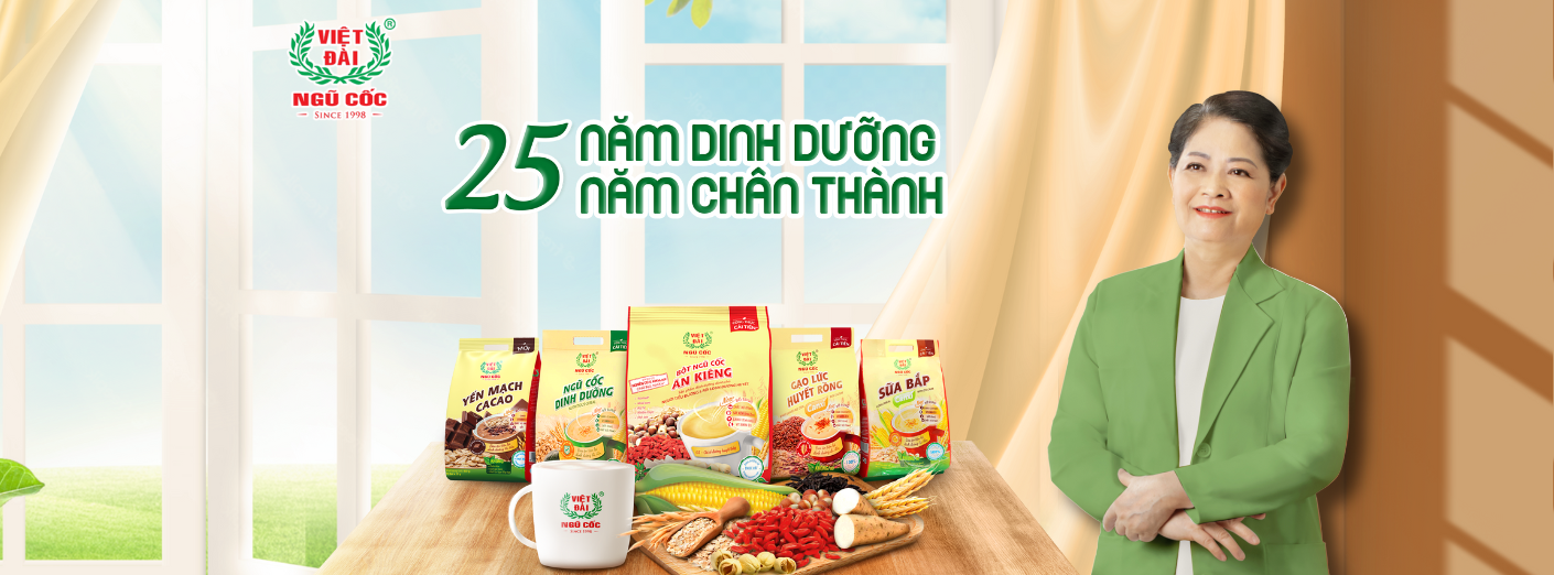 Ngũ cốc Việt Đài 25 năm