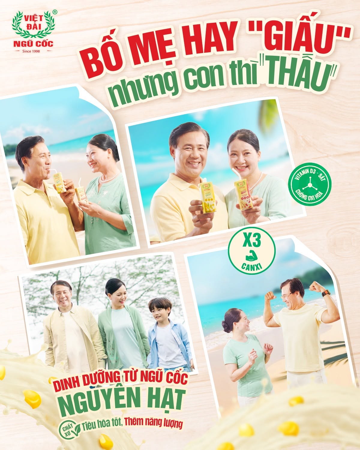 Bố mẹ hay "giấu" nhưng con thì "thấu"