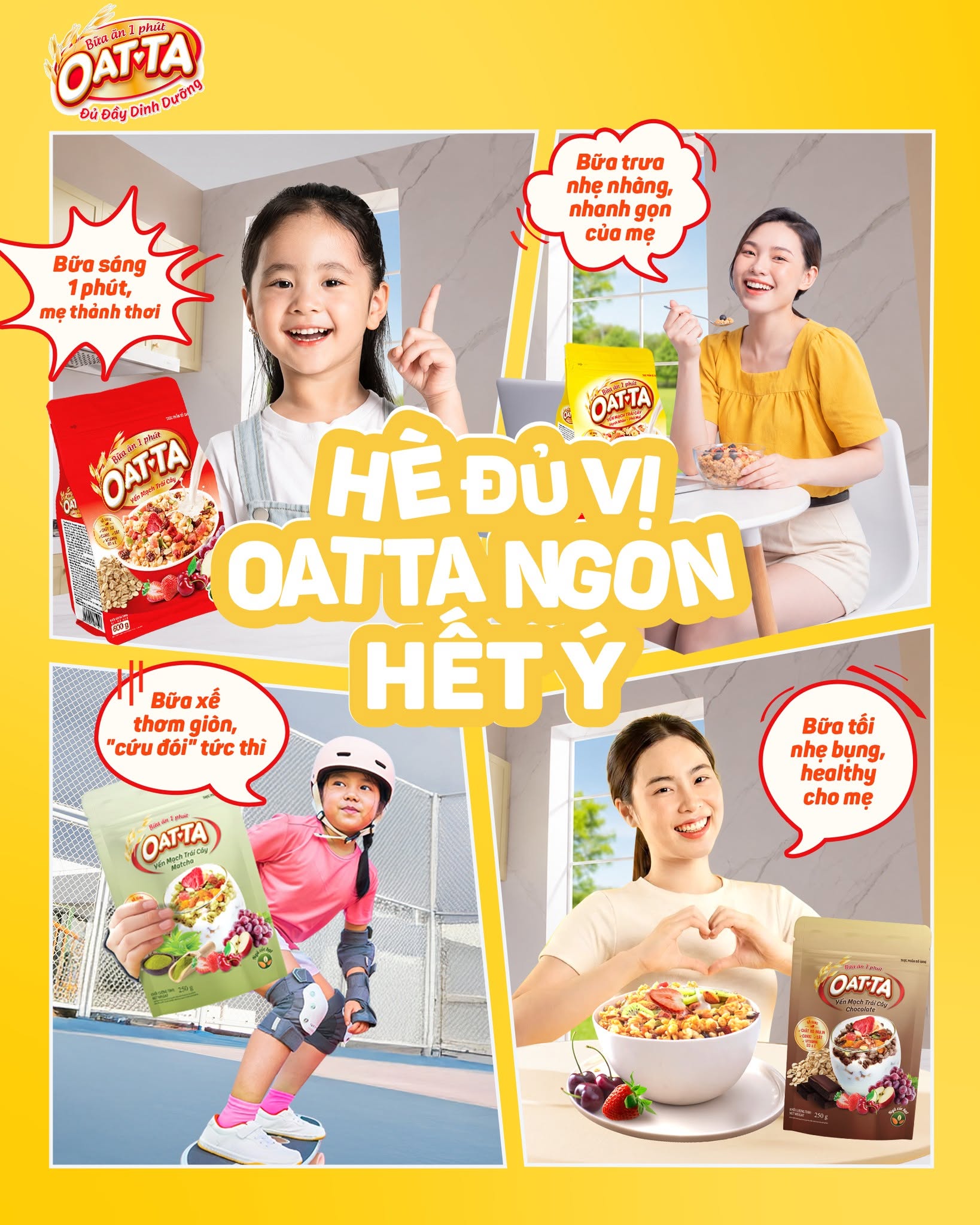 Hè đủ vị cùng Oatta